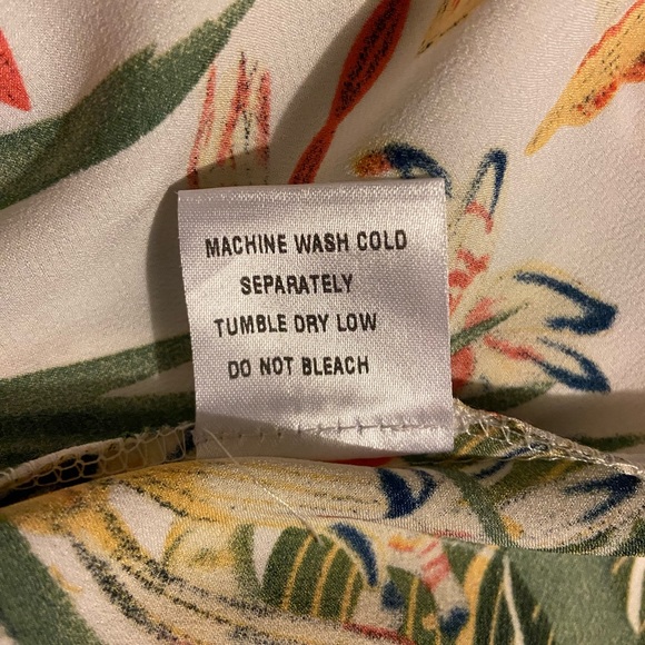 VIOLET RUBY sleeveless TROPICAL FLORAL maxi dress, contrasting, M-L - Picture 6 of 9